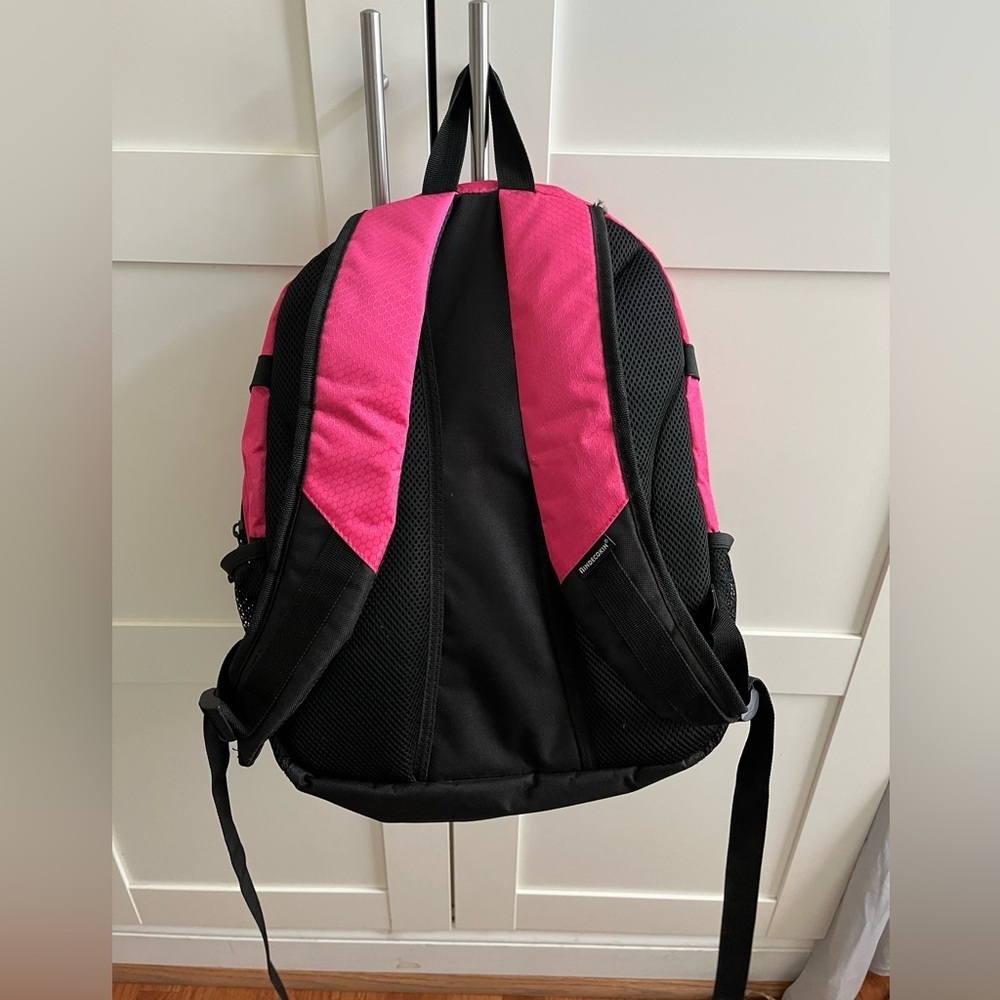 Girls soccer backpack, pink/black - Picture 7 of 15